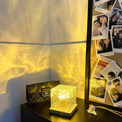 Lampara Aurora Estilo Cubo Con 16 Colores